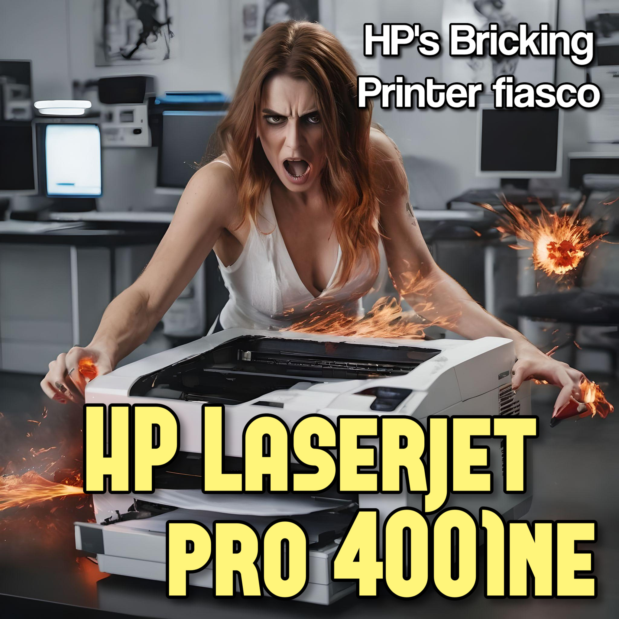 Unsolveable:  HP 4001ne set up fail: Software, “taking longer than expected” No fix in 2024